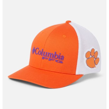 Columbia Petten Dames, PFG Mesh Ball - Clemson Oranje, 80GJZSDAK